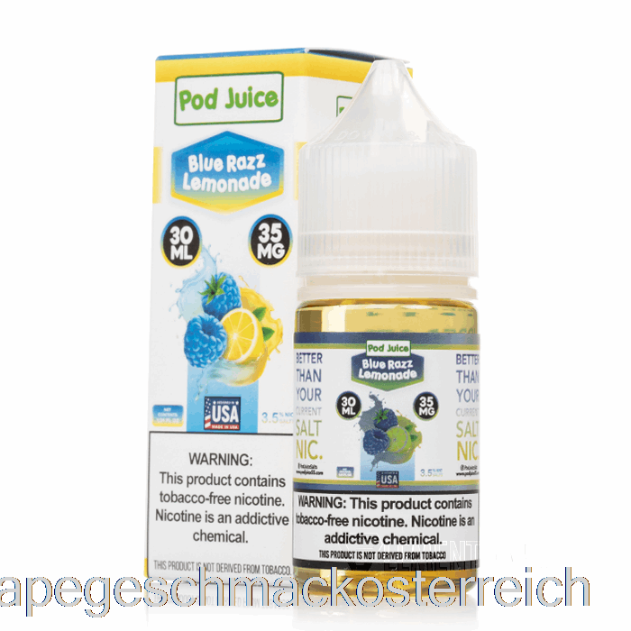 Blue Razz Limonade – Schotensaft – 30 Ml, 35 Mg Vape-Geschmack